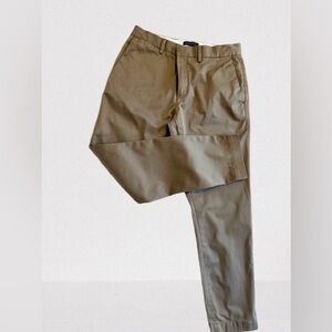 Banana Republic Mason Athletic Tapered Beige Chino Pants Mens 32x30 Like New!